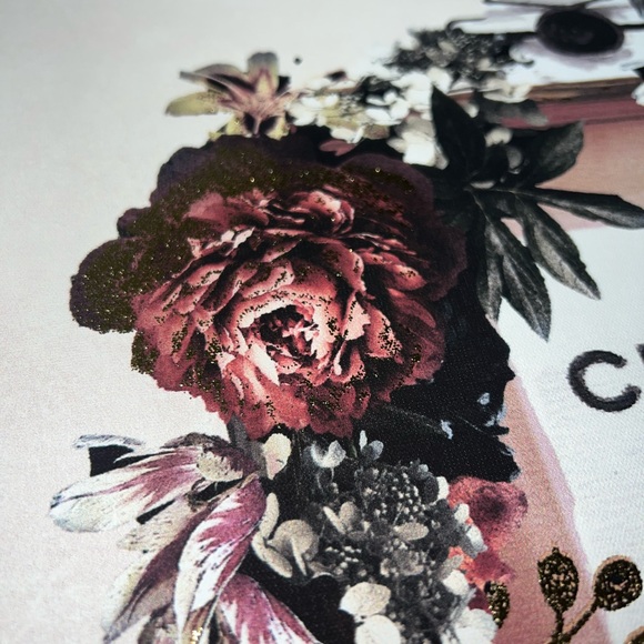 CHANEL No.5 Floral Roses Butterfly Fashion Perfume Bottle Canvas Wall Decor - Picture 10 of 12